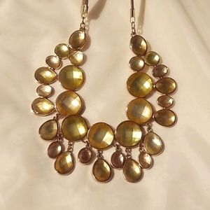 Brilliant two tone chico's necklace